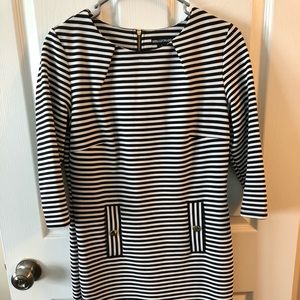 Nina Leonard stripped dress